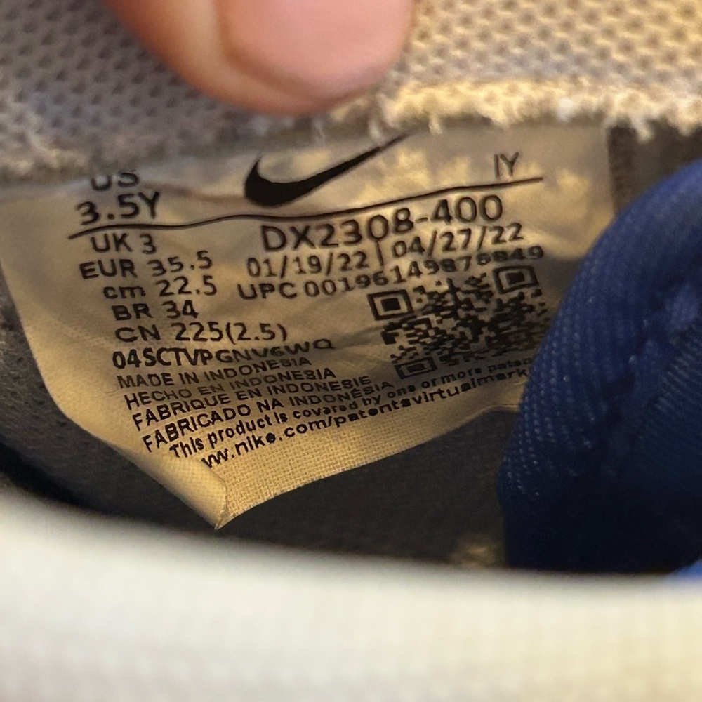 Nike Air Force 1 Low Patched Up Los Angeles GS DX2304-400 Youth Sneakers - Picture 10 of 13